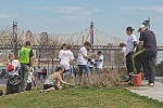 Gardening at Gantry State Park Saturday, June 27